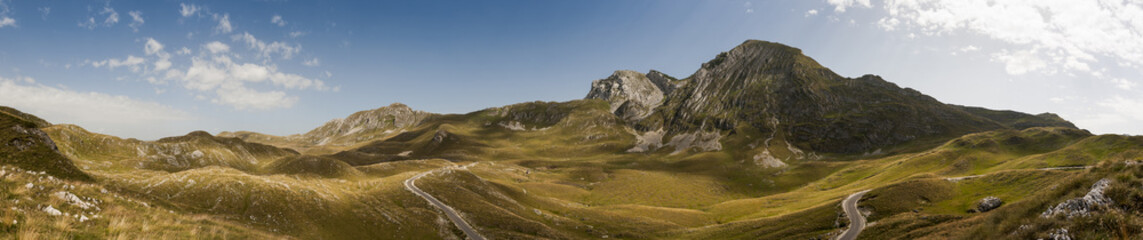 Mountain landscape at Durmitor national park