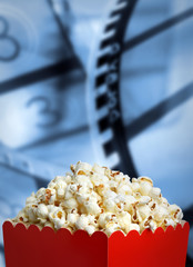 .Box of popcorn
