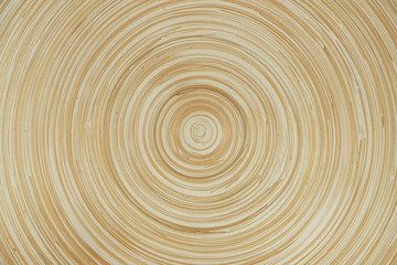 Circular bamboo texture for background