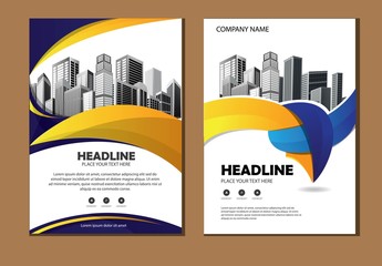 design cover book poster a4 catalog book brochure flyer layout annual report magazine business template