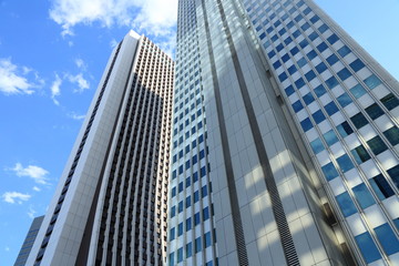 Obraz na płótnie Canvas 新宿の超高層オフィスビル