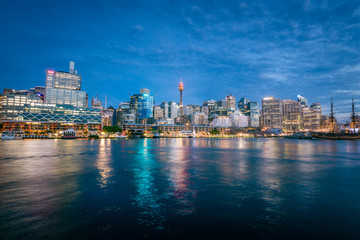 Darling Harbour at Blue Hour