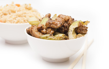 Black Pepper Chicken Chinese Food