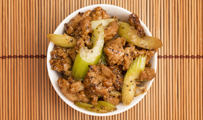Black Pepper Chicken Chinese Food