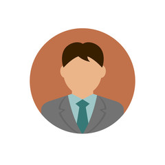 business man avatar illustration 