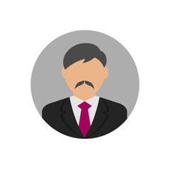 business man avatar illustration 