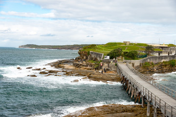 Fototapeta na wymiar Coastal view of La Perouse