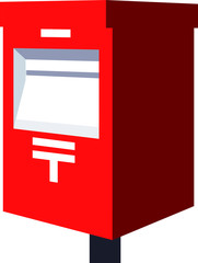 Simplified Japanese Postal Post.eps