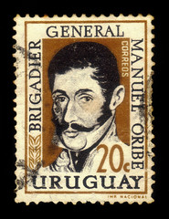 general Manuel Oribe, 2nd constitutional president of Uruguay