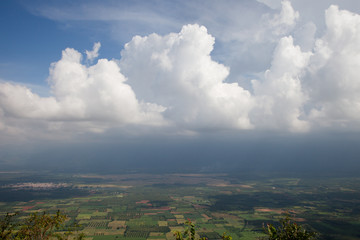 Obraz premium Clouds Over Gudalur, India