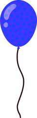 Colorful polka dots balloon 3