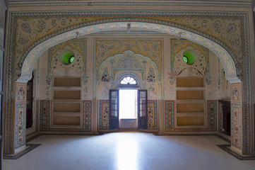 Palace Interior, Nahargarh, Jaipur, Rajasthan