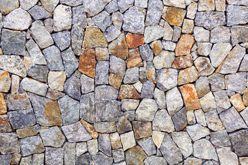 Patterns of stone walls.