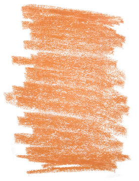 wax crayon pencils orange hand drawing pencils background