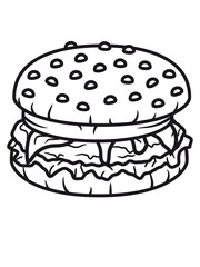 hamburger cheeseburger burger fast food lecker essen hunger snack
