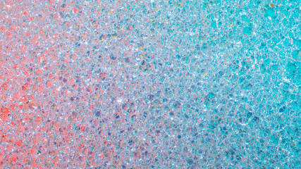 Dreamy colorful abstract background with water and oil.