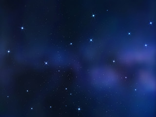 deep space nebula vector background