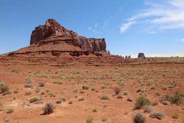 Rock Formation in Monument Valley in Arizona. USA