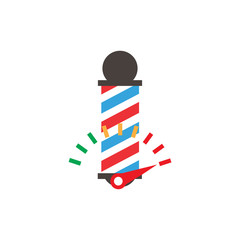 Speed Barber Logo Icon Design