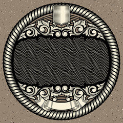 Ornate vintage decorative design