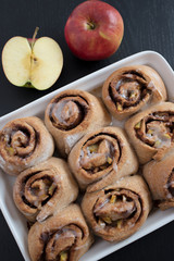 Apfel Zimt Schnecken 