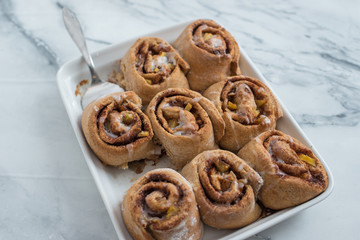 Apfel Zimt Schnecken 