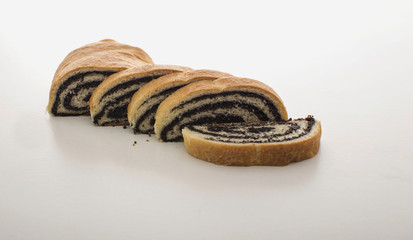 Strudel with poppy seeds a