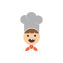 Kids Chef Logo Icon Design