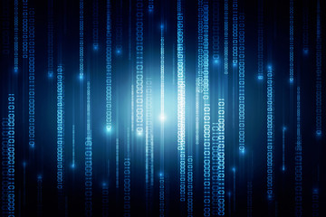 2d illustration technology background