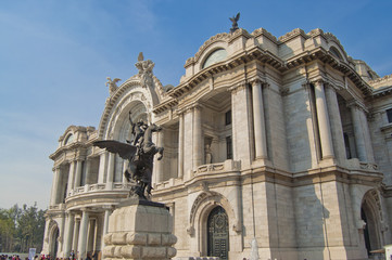 Fototapeta premium art palace, mexico city