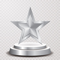 silver star podium