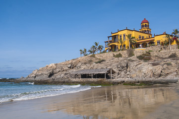 Fototapeta premium Los cerritos beach, todos santos baja california sur, MEXICO