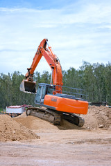 Excavator Civil Construction