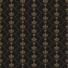 Black background. Vector