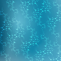 Structure molecule and communication. Dna, atom, neurons. Scientific concept for your design. Connected lines with dots. Medical, technology, chemistry, science background. illustration.