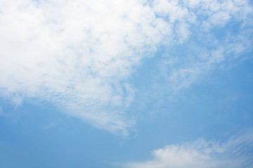 blue sky with cloud
