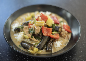 thai green chicken curry