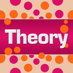 Theory Pink Orange Dots Square 