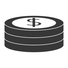 coins money isolated icon