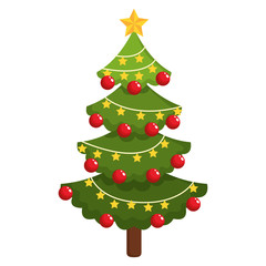christmas pine tree decoration