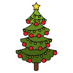 christmas pine tree decoration