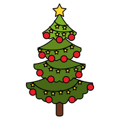 christmas pine tree decoration