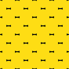 BLACK BONE PATTERN
Small black bone are set as seamless pattern on yellow background, wallpaper, textile, fabric, wrap, curtain.