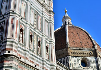 Cathedral of St. Maria of Flower in Florence, Italy. 