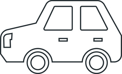 Car outline icon
