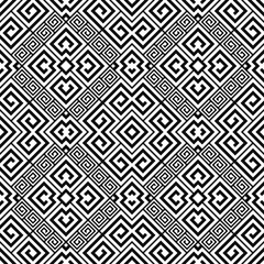 Seamless pattern. Stylish textile print with greek design. Greece meander fabric background.