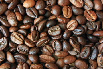 Fragrant coffee beans