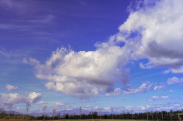 Fototapeta na wymiar .cloudy sky background close up