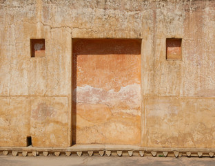 Indian Building Wall Detail Background