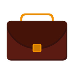 Business briefcase symbol vector illustration graphic design